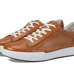 🗽 Josef Seibel Brown Leather Sneakers